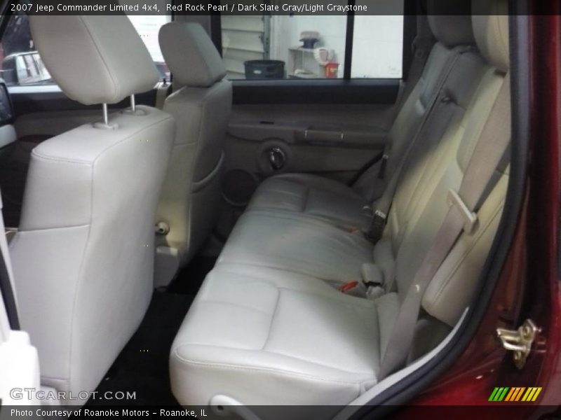 Red Rock Pearl / Dark Slate Gray/Light Graystone 2007 Jeep Commander Limited 4x4
