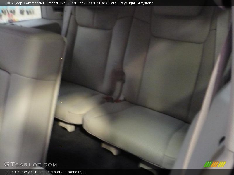 Red Rock Pearl / Dark Slate Gray/Light Graystone 2007 Jeep Commander Limited 4x4