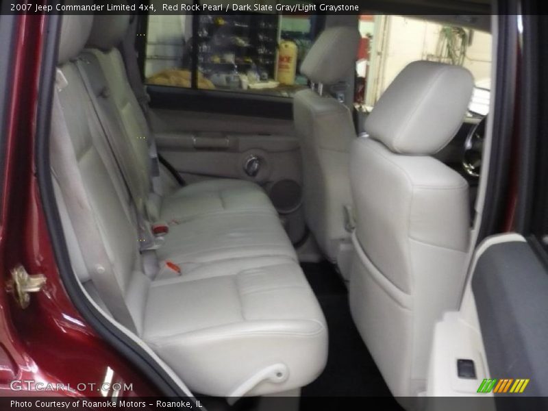 Red Rock Pearl / Dark Slate Gray/Light Graystone 2007 Jeep Commander Limited 4x4