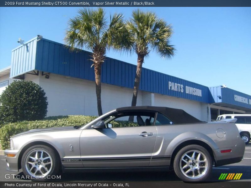  2009 Mustang Shelby GT500 Convertible Vapor Silver Metallic