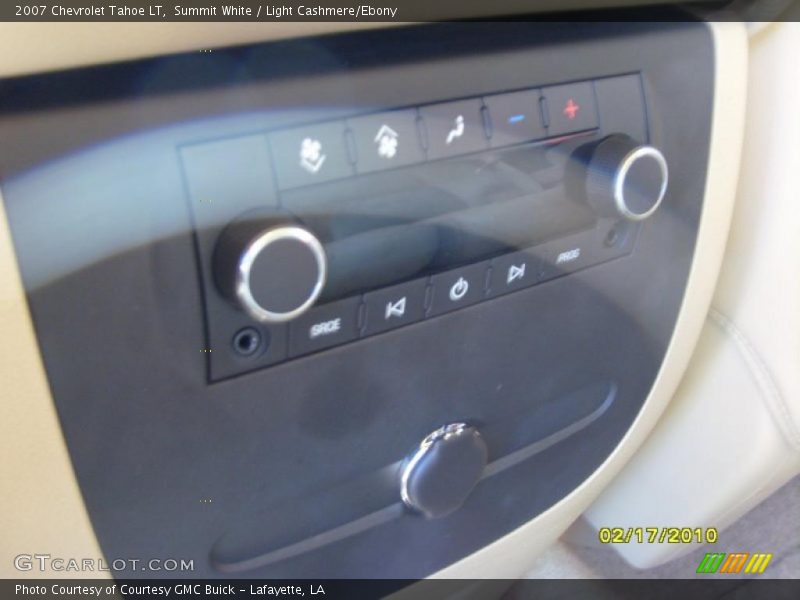 Summit White / Light Cashmere/Ebony 2007 Chevrolet Tahoe LT