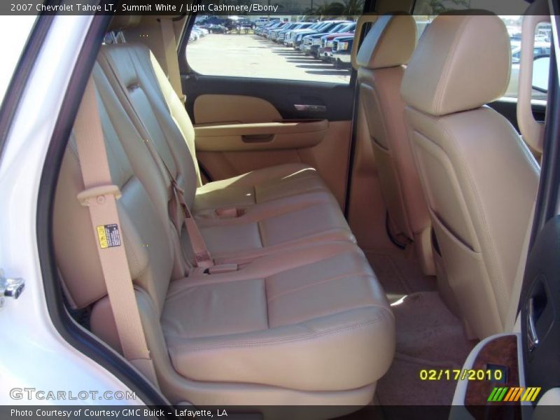 Summit White / Light Cashmere/Ebony 2007 Chevrolet Tahoe LT