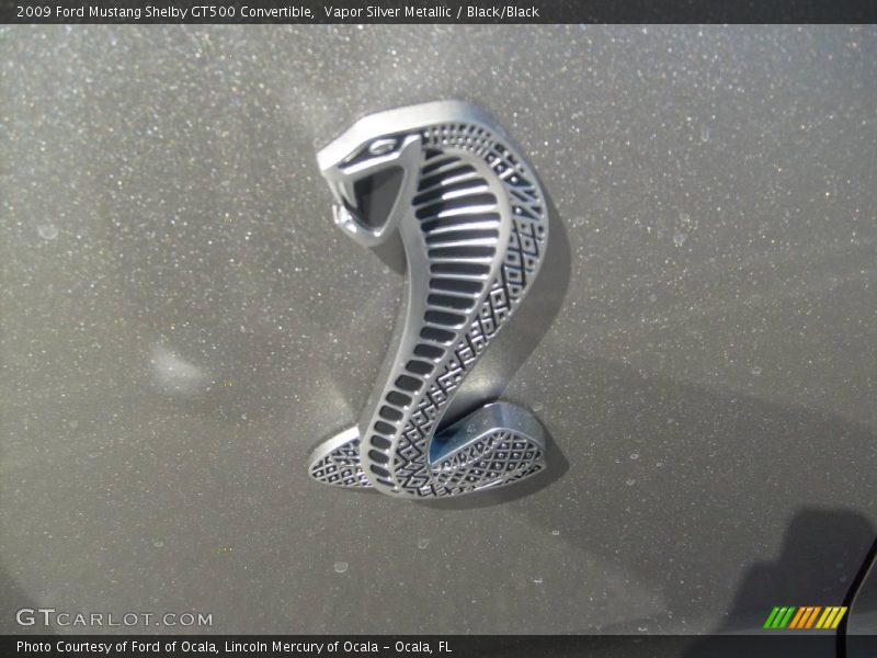  2009 Mustang Shelby GT500 Convertible Logo