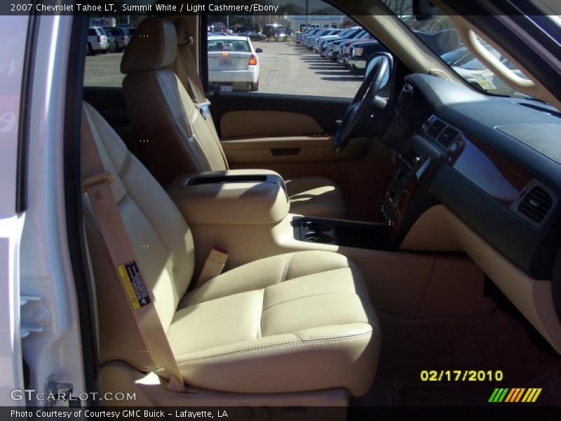 Summit White / Light Cashmere/Ebony 2007 Chevrolet Tahoe LT