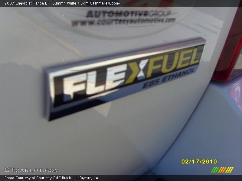 Summit White / Light Cashmere/Ebony 2007 Chevrolet Tahoe LT