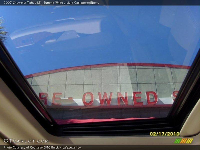 Summit White / Light Cashmere/Ebony 2007 Chevrolet Tahoe LT