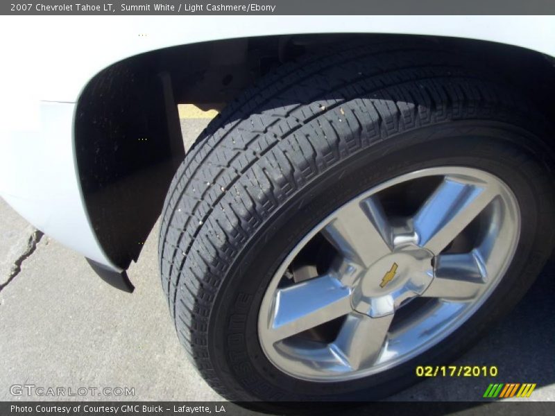 Summit White / Light Cashmere/Ebony 2007 Chevrolet Tahoe LT