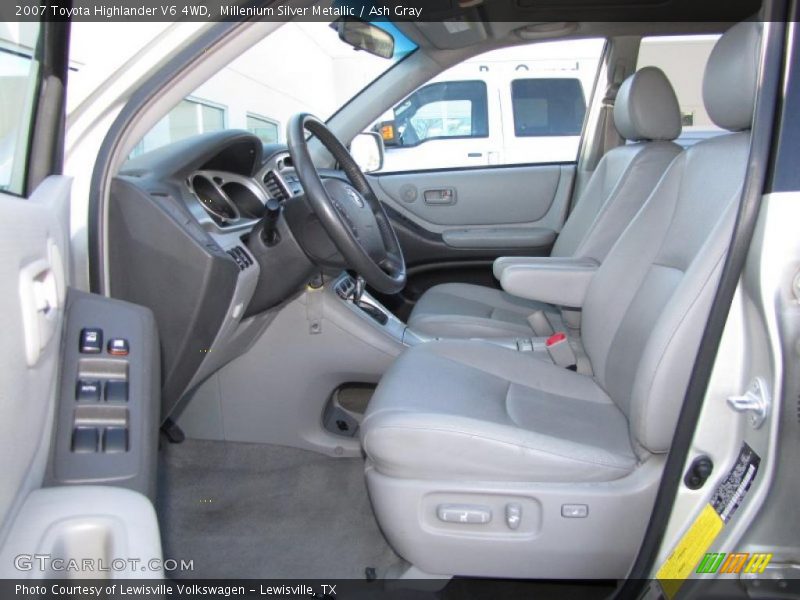 Millenium Silver Metallic / Ash Gray 2007 Toyota Highlander V6 4WD