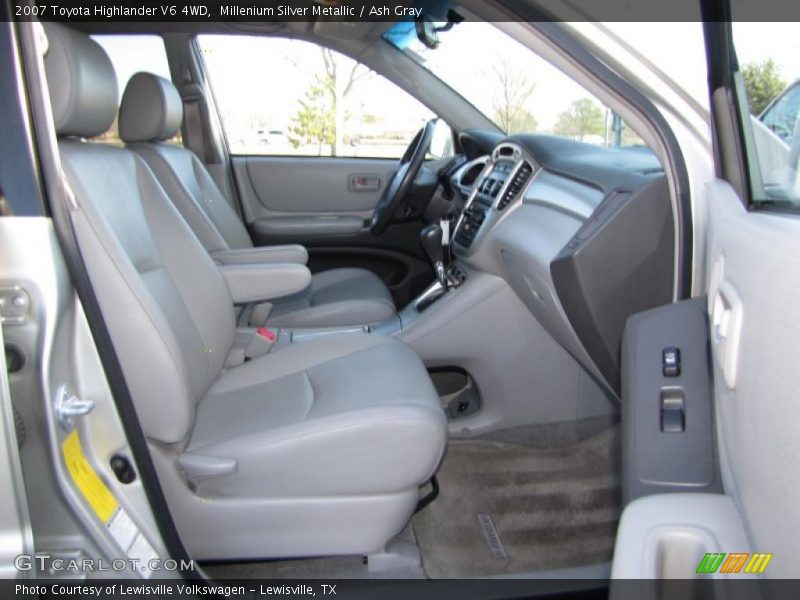 Millenium Silver Metallic / Ash Gray 2007 Toyota Highlander V6 4WD