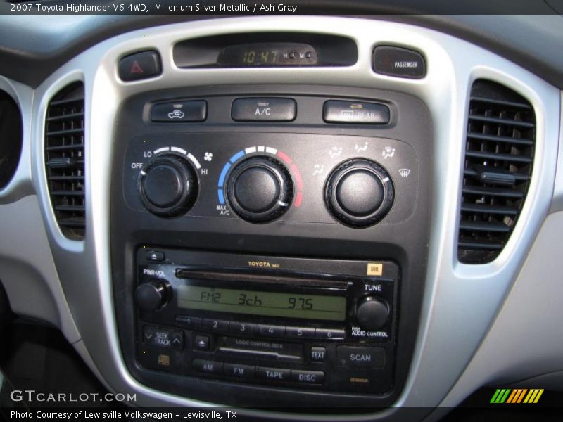Millenium Silver Metallic / Ash Gray 2007 Toyota Highlander V6 4WD