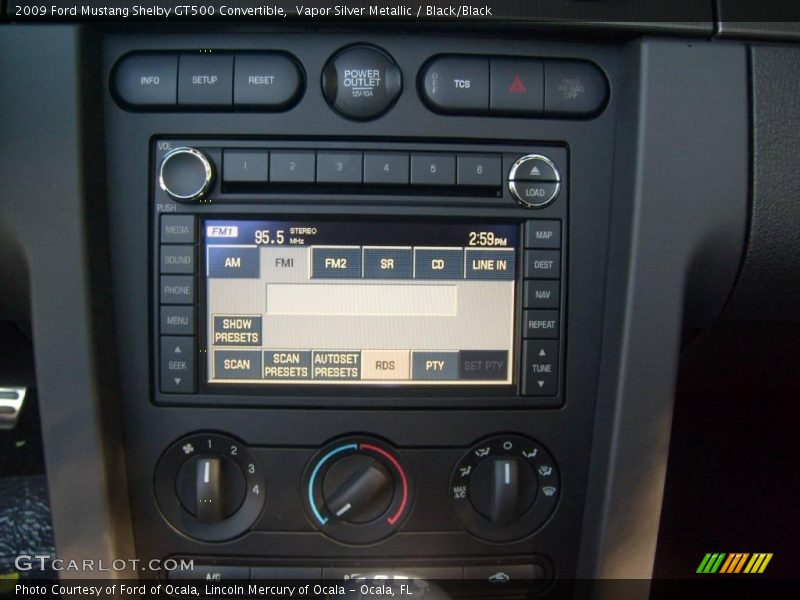 Navigation of 2009 Mustang Shelby GT500 Convertible