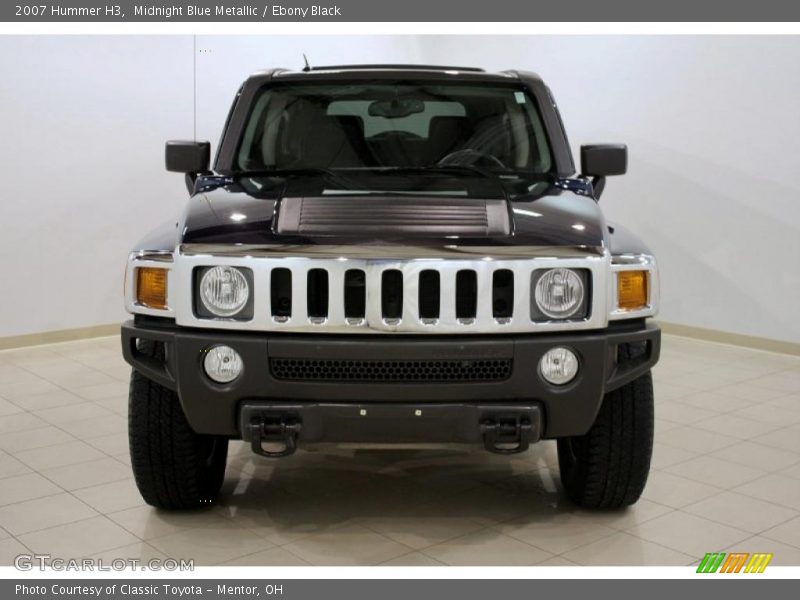 Midnight Blue Metallic / Ebony Black 2007 Hummer H3