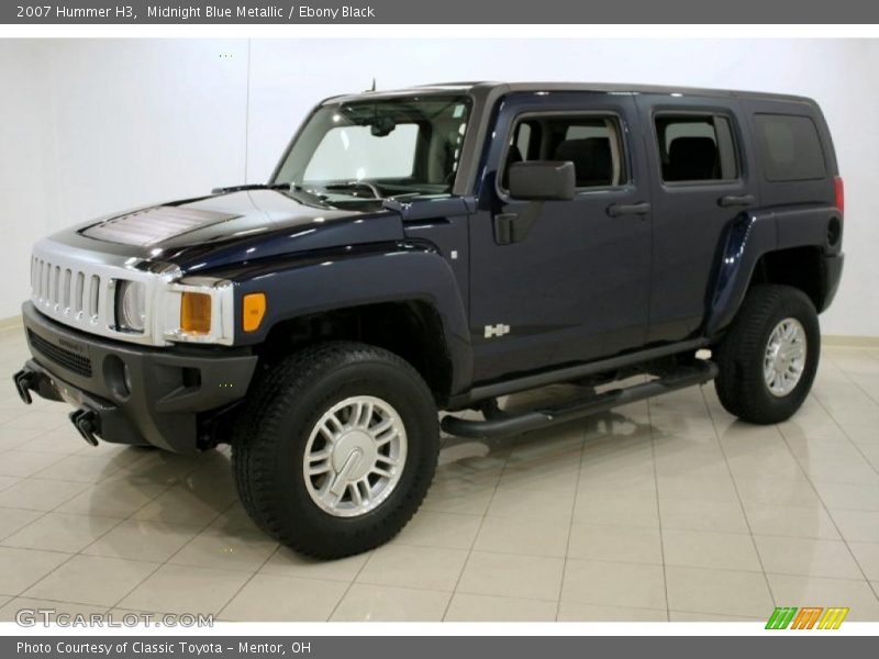 Midnight Blue Metallic / Ebony Black 2007 Hummer H3
