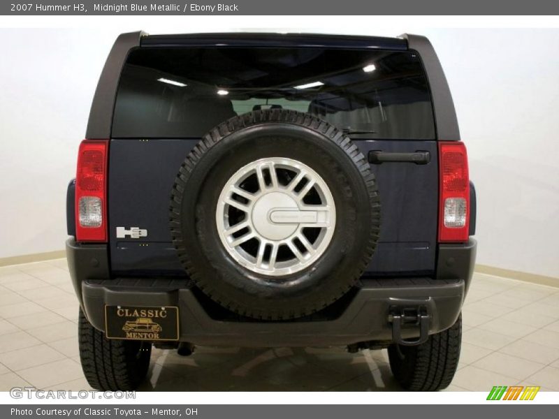 Midnight Blue Metallic / Ebony Black 2007 Hummer H3