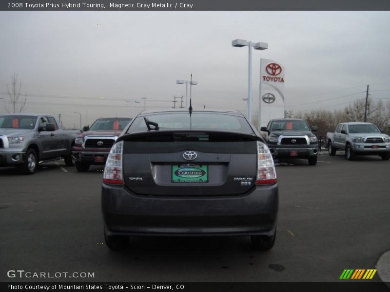 Magnetic Gray Metallic / Gray 2008 Toyota Prius Hybrid Touring