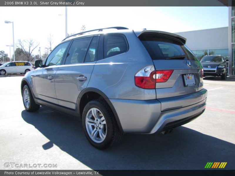 Silver Grey Metallic / Grey 2006 BMW X3 3.0i