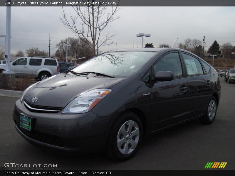 Magnetic Gray Metallic / Gray 2008 Toyota Prius Hybrid Touring