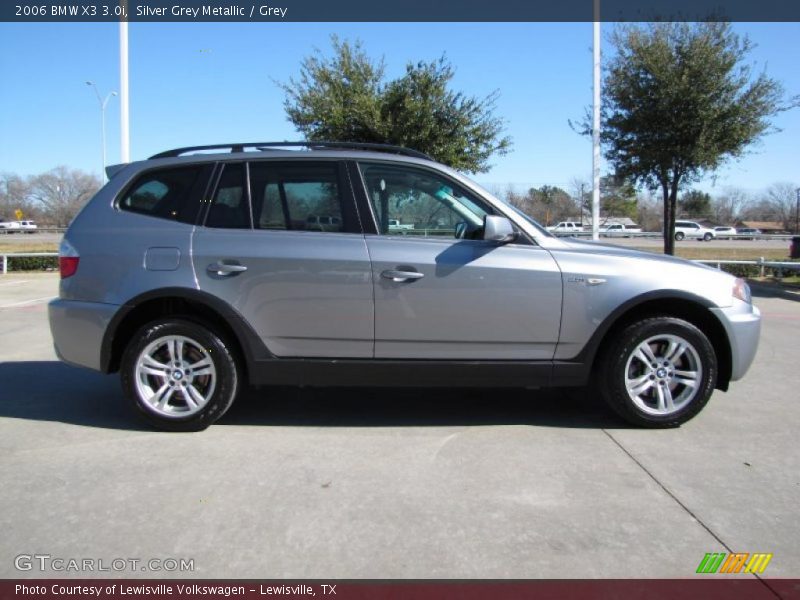 Silver Grey Metallic / Grey 2006 BMW X3 3.0i