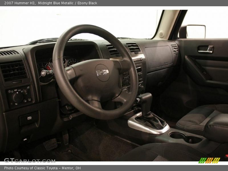 Midnight Blue Metallic / Ebony Black 2007 Hummer H3