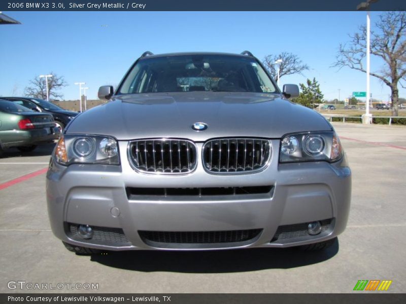 Silver Grey Metallic / Grey 2006 BMW X3 3.0i