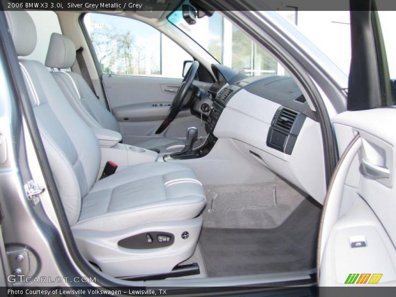 Silver Grey Metallic / Grey 2006 BMW X3 3.0i