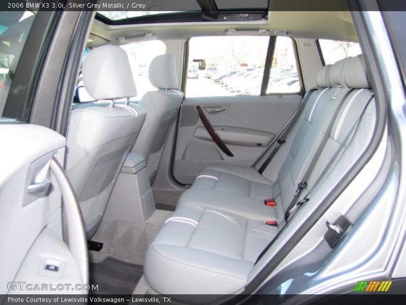 Silver Grey Metallic / Grey 2006 BMW X3 3.0i