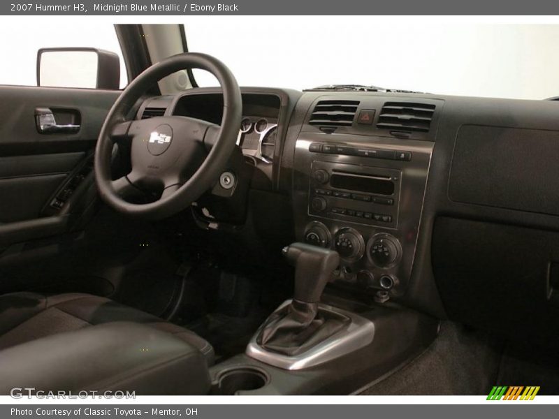 Midnight Blue Metallic / Ebony Black 2007 Hummer H3