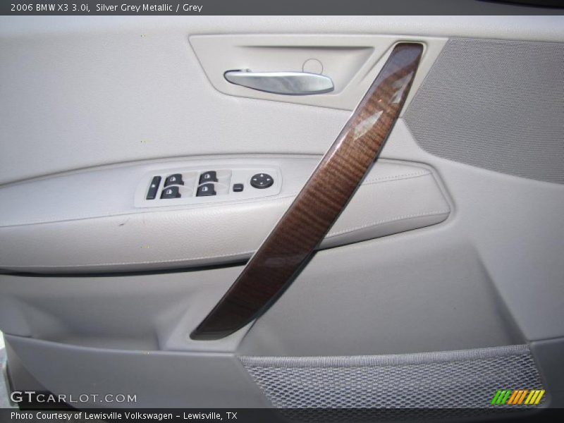 Silver Grey Metallic / Grey 2006 BMW X3 3.0i