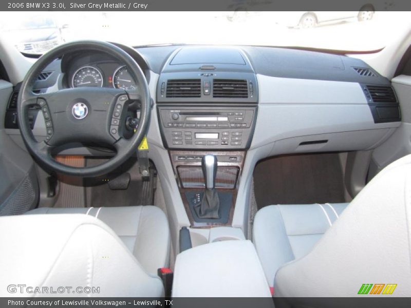 Silver Grey Metallic / Grey 2006 BMW X3 3.0i