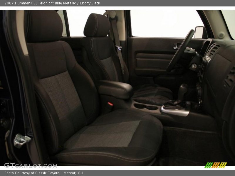 Midnight Blue Metallic / Ebony Black 2007 Hummer H3
