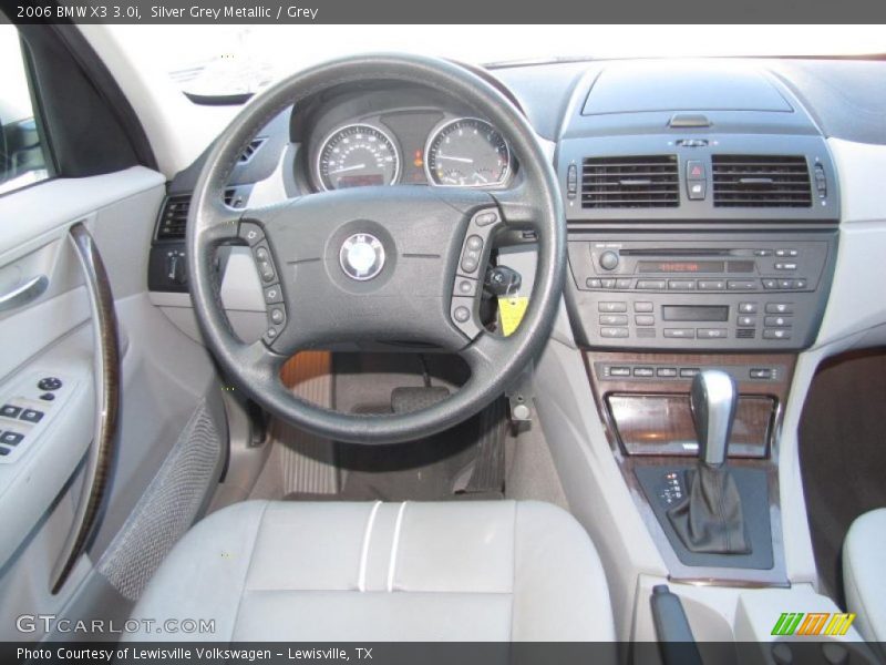 Silver Grey Metallic / Grey 2006 BMW X3 3.0i
