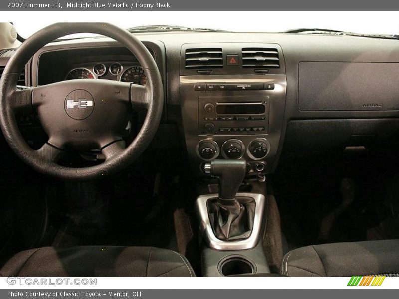 Midnight Blue Metallic / Ebony Black 2007 Hummer H3