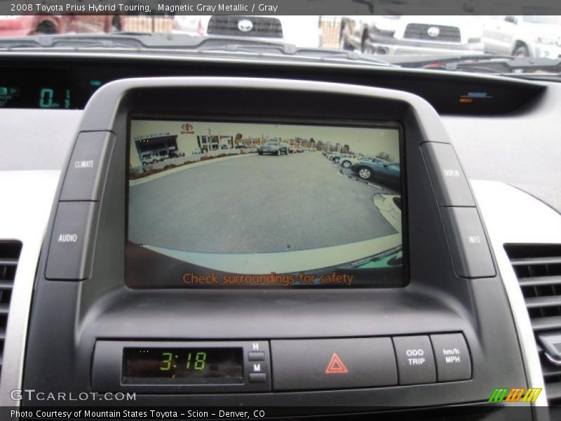 Magnetic Gray Metallic / Gray 2008 Toyota Prius Hybrid Touring