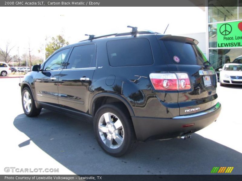 Carbon Black Metallic / Ebony 2008 GMC Acadia SLT