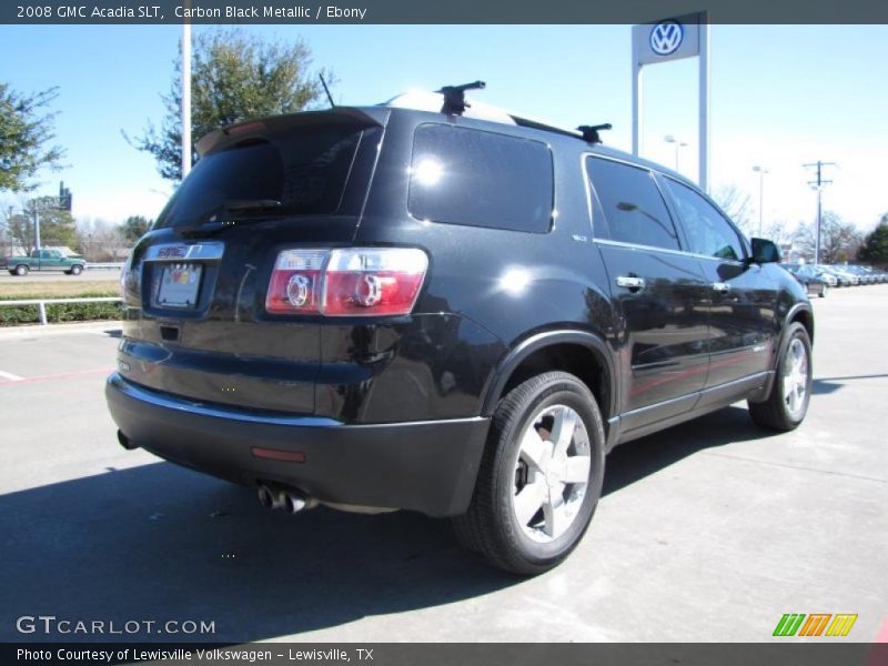 Carbon Black Metallic / Ebony 2008 GMC Acadia SLT