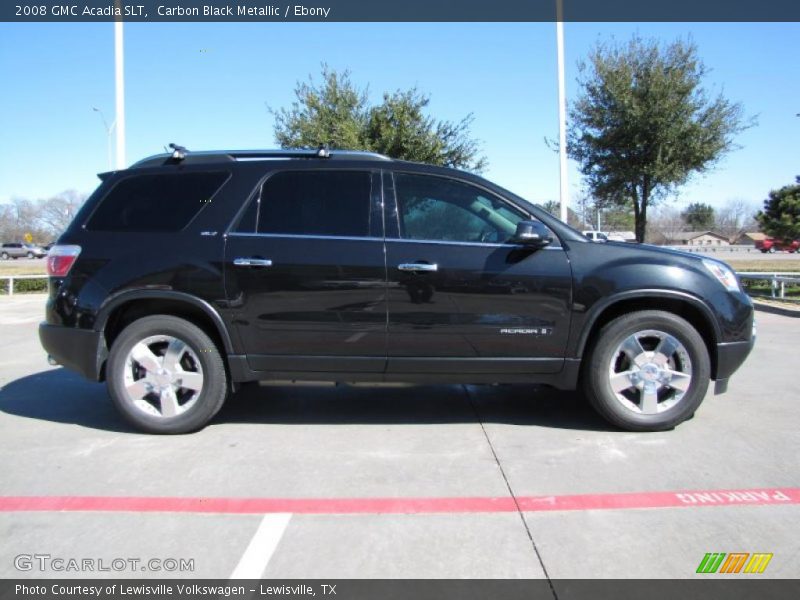 Carbon Black Metallic / Ebony 2008 GMC Acadia SLT