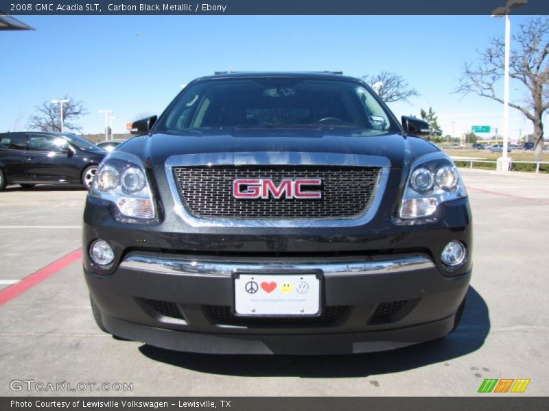 Carbon Black Metallic / Ebony 2008 GMC Acadia SLT