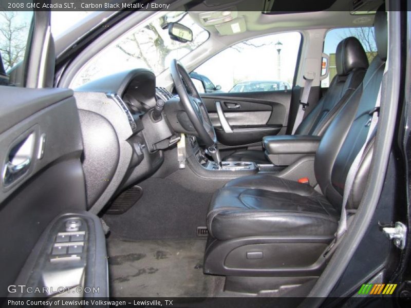Carbon Black Metallic / Ebony 2008 GMC Acadia SLT