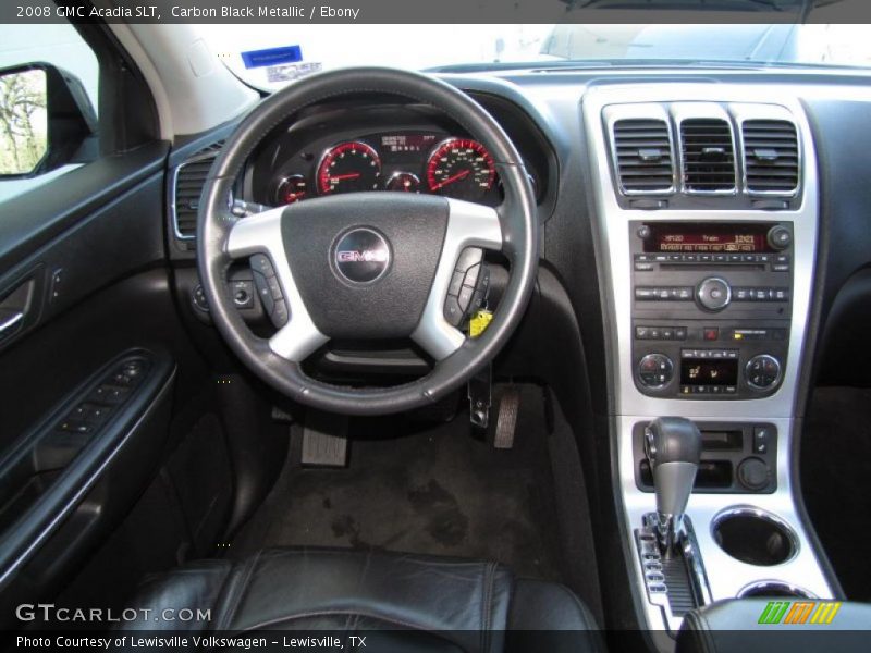 Carbon Black Metallic / Ebony 2008 GMC Acadia SLT