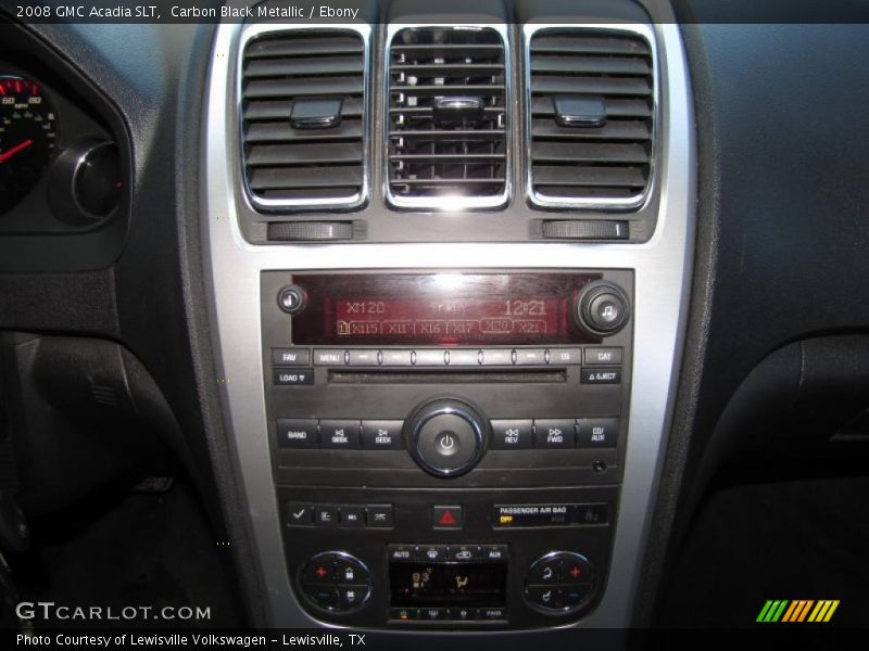 Carbon Black Metallic / Ebony 2008 GMC Acadia SLT