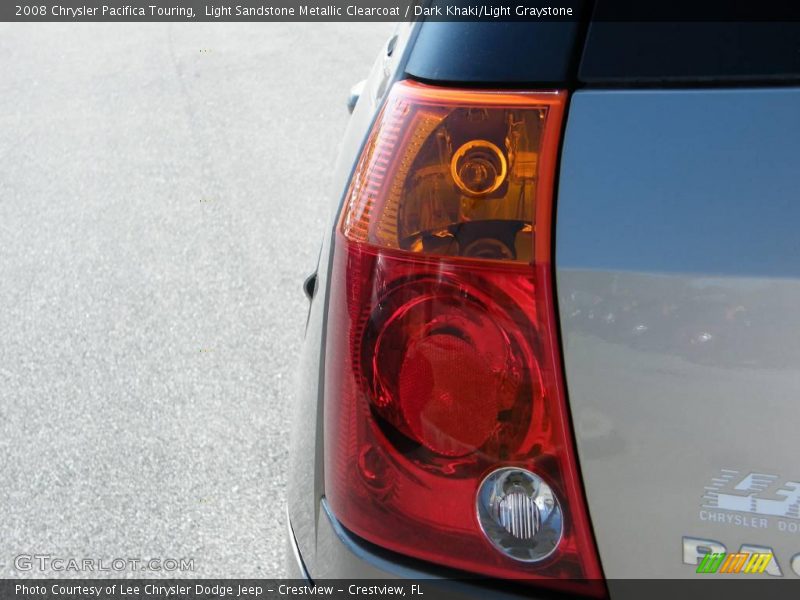 Light Sandstone Metallic Clearcoat / Dark Khaki/Light Graystone 2008 Chrysler Pacifica Touring