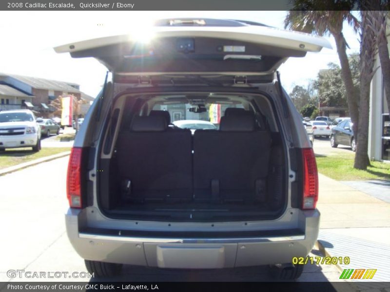 Quicksilver / Ebony 2008 Cadillac Escalade