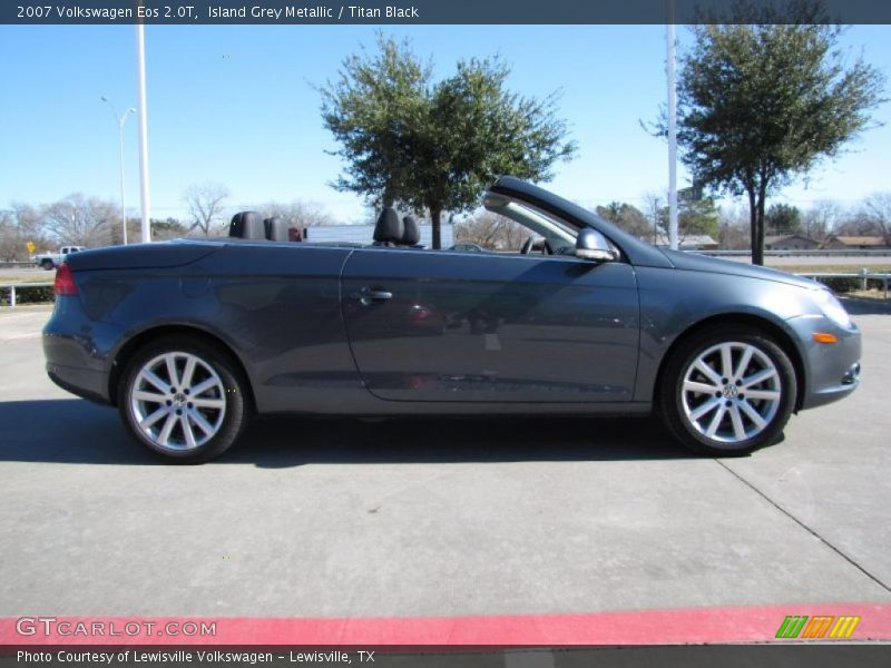 Island Grey Metallic / Titan Black 2007 Volkswagen Eos 2.0T