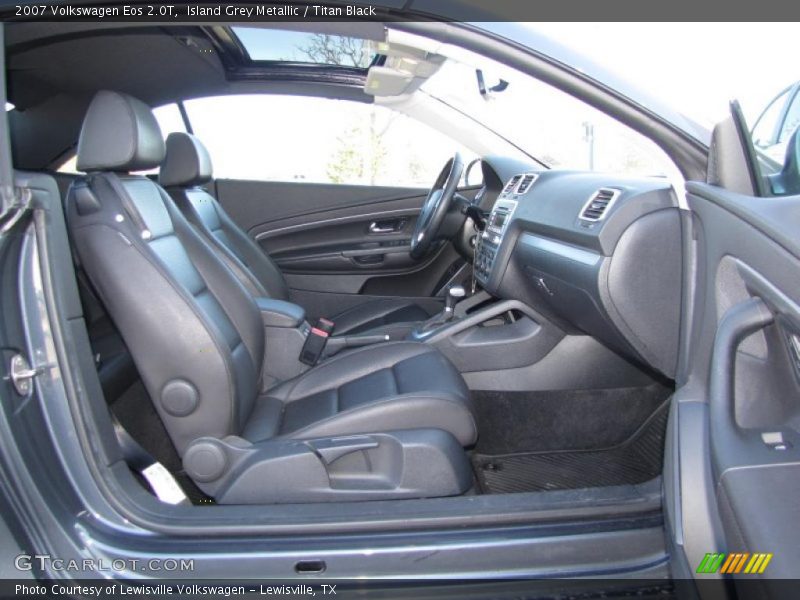 Island Grey Metallic / Titan Black 2007 Volkswagen Eos 2.0T