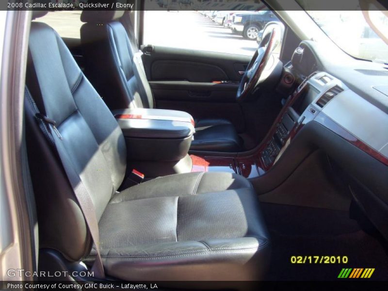 Quicksilver / Ebony 2008 Cadillac Escalade