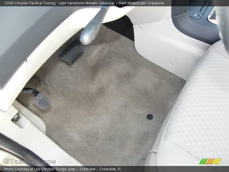Light Sandstone Metallic Clearcoat / Dark Khaki/Light Graystone 2008 Chrysler Pacifica Touring