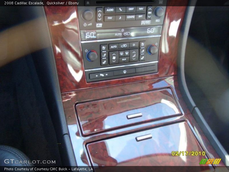 Quicksilver / Ebony 2008 Cadillac Escalade