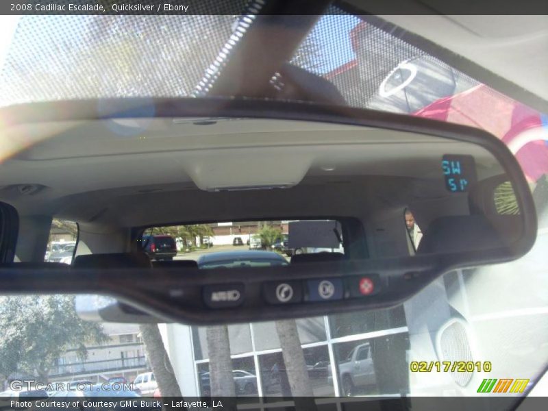 Quicksilver / Ebony 2008 Cadillac Escalade
