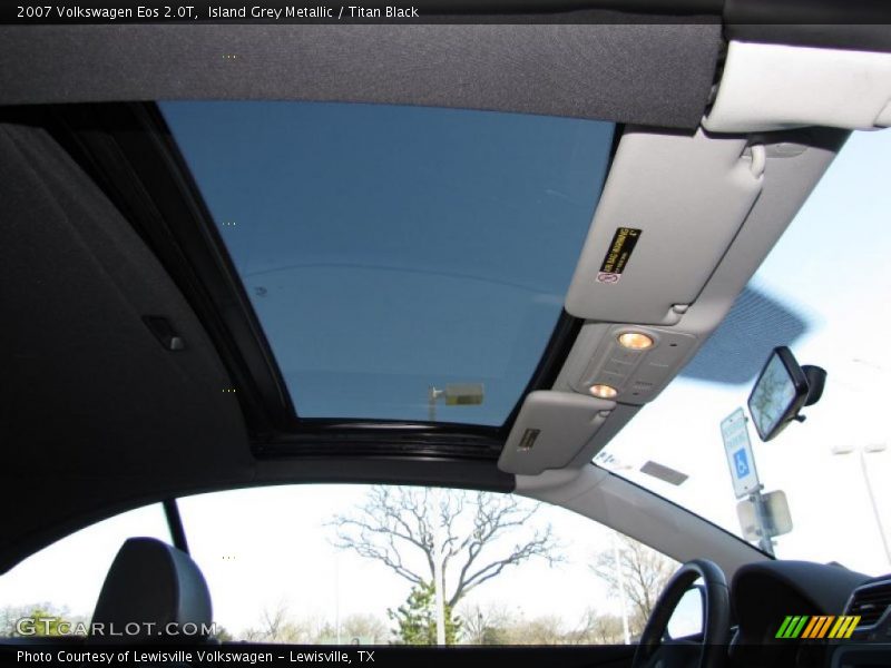 Island Grey Metallic / Titan Black 2007 Volkswagen Eos 2.0T