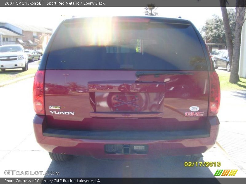 Sport Red Metallic / Ebony Black 2007 GMC Yukon SLT